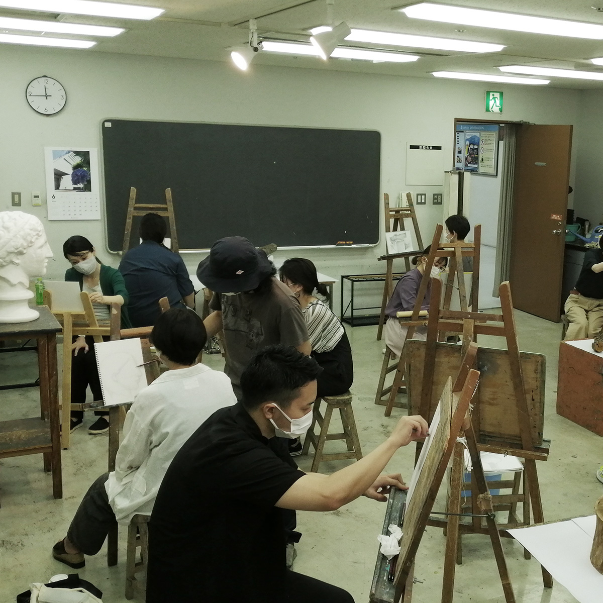 初心者から学ぶ基本デッサン|ファッションイラスト・おしゃれイラスト絵画教室|スタジオトリコ|東京|